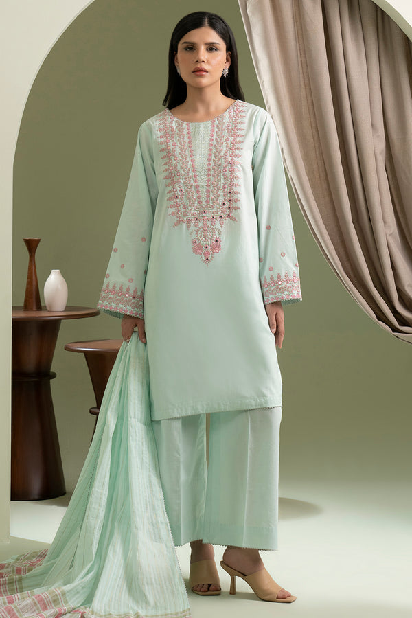 Zellbury Summer Embroidered Lawn Unstitched 3Pc Suit WUS25E30685