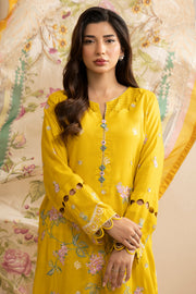 Zellbury Embroidered Lawn Unstitched 3Pc Suit WUS25E30739