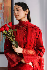 Zellbury Chikankari Embroidered Lawn Unstitched 3Pc Suit WUS25E30802