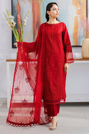 Zellbury Chikankari Embroidered Lawn Unstitched 3Pc Suit WUS25E30802