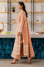 Zellbury Chikankari Embroidered Lawn Unstitched 3Pc Suit WUS25E30803