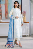 Zellbury Chikankari Embroidered Lawn Unstitched 3Pc Suit WUS25E30805