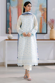 Zellbury Chikankari Embroidered Lawn Unstitched 3Pc Suit WUS25E30805