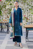Zellbury Chikankari Embroidered Lawn Unstitched 3Pc Suit WUS25E30806