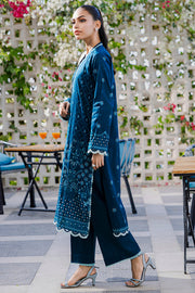 Zellbury Chikankari Embroidered Lawn Unstitched 3Pc Suit WUS25E30806