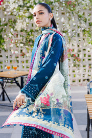 Zellbury Chikankari Embroidered Lawn Unstitched 3Pc Suit WUS25E30806