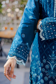 Zellbury Chikankari Embroidered Lawn Unstitched 3Pc Suit WUS25E30806