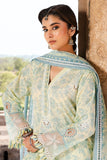 Zellbury Chikankari Embroidered Lawn Unstitched 3Pc Suit WUS25E30809