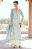 Zellbury Chikankari Embroidered Lawn Unstitched 3Pc Suit WUS25E30809