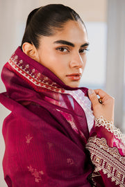 Zellbury Chikankari Embroidered Lawn Unstitched 3Pc Suit WUS25E30810