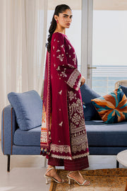 Zellbury Chikankari Embroidered Lawn Unstitched 3Pc Suit WUS25E30808