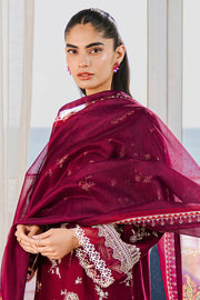 Zellbury Chikankari Embroidered Lawn Unstitched 3Pc Suit WUS25E30810