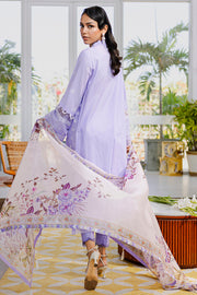 Zellbury Chikankari Embroidered Lawn Unstitched 3Pc Suit WUS25E30811