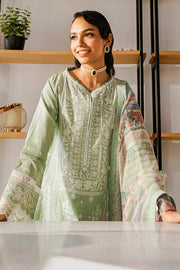 Zellbury Chikankari Embroidered Lawn Unstitched 3Pc Suit WUS25E30812