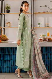 Zellbury Chikankari Embroidered Lawn Unstitched 3Pc Suit WUS25E30812