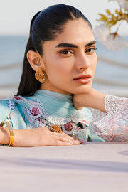 Zellbury Chikankari Embroidered Lawn Unstitched 3Pc Suit WUS25E30813