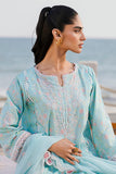 Zellbury Chikankari Embroidered Lawn Unstitched 3Pc Suit WUS25E30813