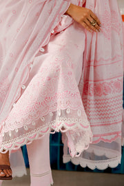 Zellbury Chikankari Embroidered Lawn Unstitched 3Pc Suit WUS25E30807