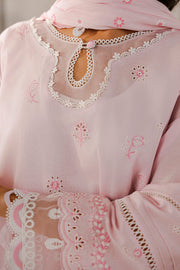 Zellbury Chikankari Embroidered Lawn Unstitched 3Pc Suit WUS25E30807