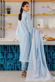 Zellbury Chikankari Embroidered Lawn Unstitched 3Pc Suit WUS25E30814