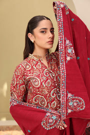 Zellbury Summer Embroidered Lawn Unstitched 3Pc Suit WUS25E30817