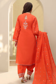 Zellbury Summer Embroidered Lawn Unstitched 3Pc Suit WUS25E30818