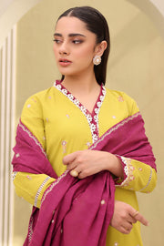Zellbury Summer Embroidered Lawn Unstitched 3Pc Suit WUS25E30819