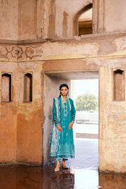 Zellbury Chikankari Embroidered Lawn Unstitched 3Pc Suit WUS25E30823