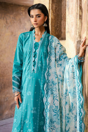 Zellbury Chikankari Embroidered Lawn Unstitched 3Pc Suit WUS25E30823