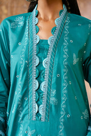 Zellbury Chikankari Embroidered Lawn Unstitched 3Pc Suit WUS25E30823