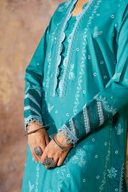 Zellbury Chikankari Embroidered Lawn Unstitched 3Pc Suit WUS25E30823