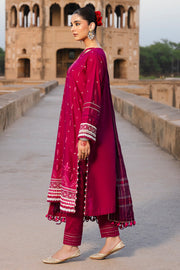Zellbury Chikankari Embroidered Lawn Unstitched 3Pc Suit WUS25E30824