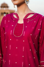 Zellbury Chikankari Embroidered Lawn Unstitched 3Pc Suit WUS25E30824