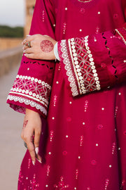 Zellbury Chikankari Embroidered Lawn Unstitched 3Pc Suit WUS25E30824
