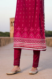 Zellbury Chikankari Embroidered Lawn Unstitched 3Pc Suit WUS25E30824