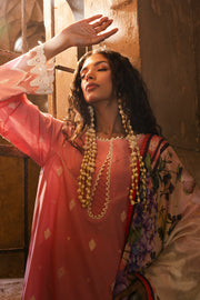 Zellbury Chikankari Embroidered Lawn Unstitched 3Pc Suit WUS25E30825