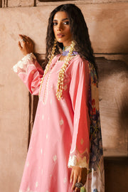 Zellbury Chikankari Embroidered Lawn Unstitched 3Pc Suit WUS25E30825