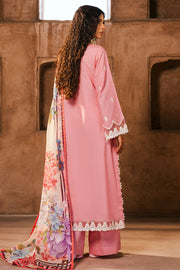 Zellbury Chikankari Embroidered Lawn Unstitched 3Pc Suit WUS25E30825