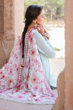 Zellbury Chikankari Embroidered Lawn Unstitched 3Pc Suit WUS25E30826