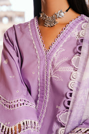 Zellbury Chikankari Embroidered Lawn Unstitched 3Pc Suit WUS25E30827