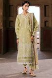 Zellbury Chikankari Embroidered Lawn Unstitched 3Pc Suit WUS25E30828