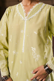 Zellbury Chikankari Embroidered Lawn Unstitched 3Pc Suit WUS25E30828