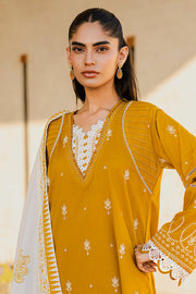 Zellbury Chikankari Embroidered Lawn Unstitched 3Pc Suit WUS25E30829