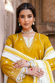 Zellbury Chikankari Embroidered Lawn Unstitched 3Pc Suit WUS25E30829