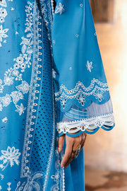 Zellbury Chikankari Embroidered Lawn Unstitched 3Pc Suit WUS25E30832