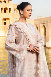 Zellbury Chikankari Embroidered Lawn Unstitched 3Pc Suit WUS25E30833