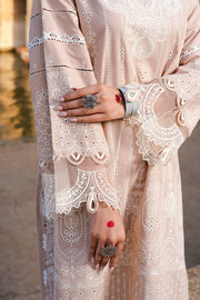Zellbury Chikankari Embroidered Lawn Unstitched 3Pc Suit WUS25E30833