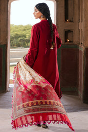 Zellbury Chikankari Embroidered Lawn Unstitched 3Pc Suit WUS25E30835