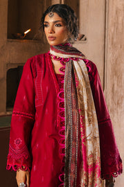 Zellbury Chikankari Embroidered Lawn Unstitched 3Pc Suit WUS25E30835