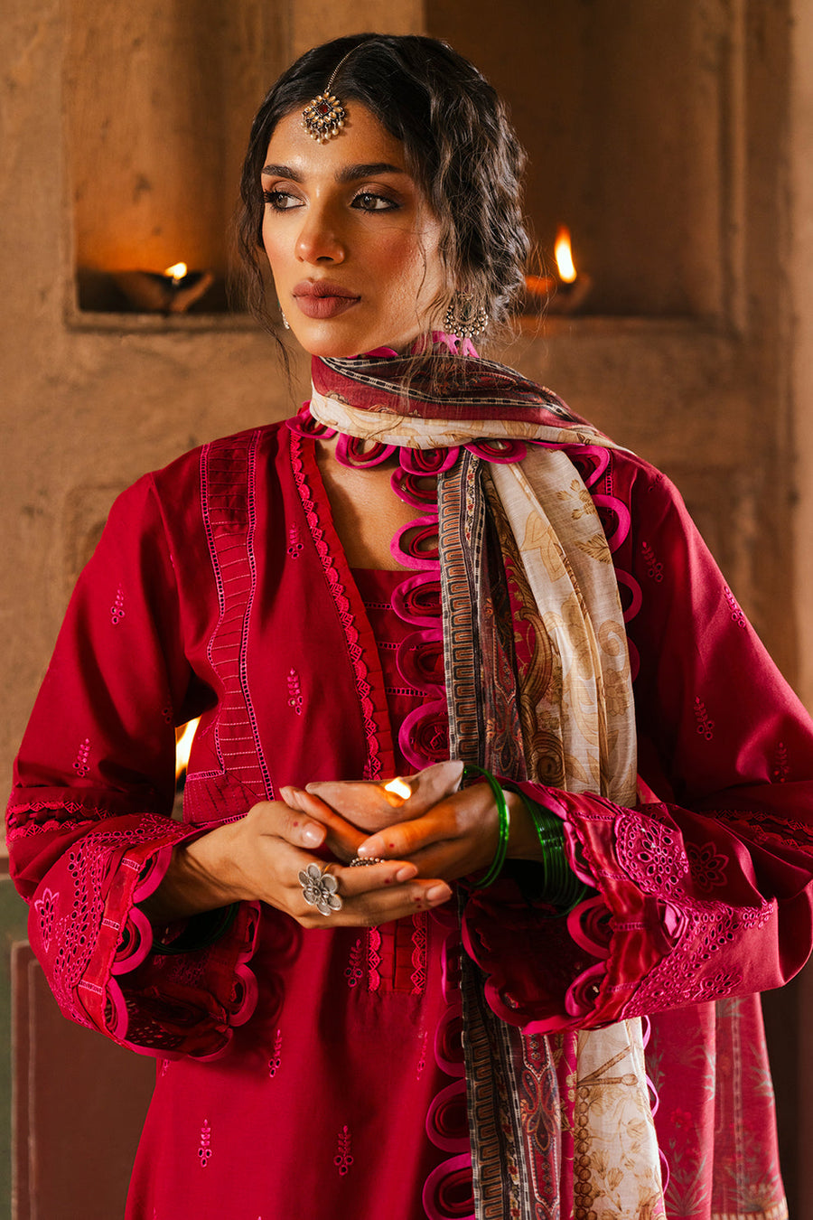 Zellbury Chikankari Embroidered Lawn Unstitched 3Pc Suit WUS25E30835